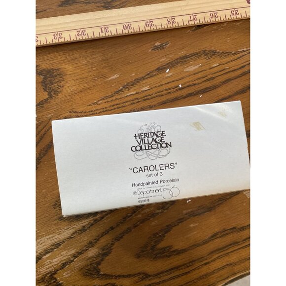 Department 56 Village White Picket Fence Set Of 4 Handpainted Cast Metal - Picture 6 of 6